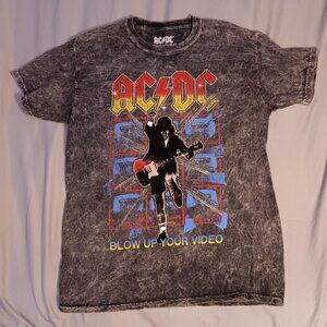 Retro Style AC/DC Band T-Shirt